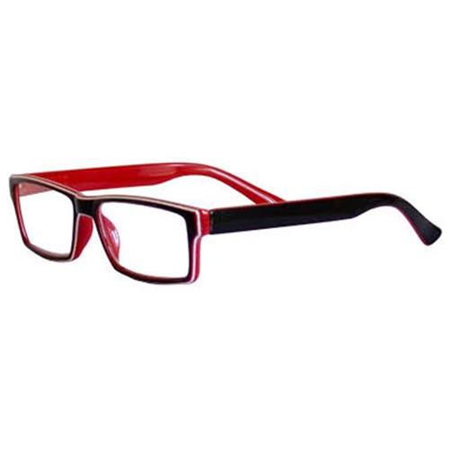 occhiale da lettura espressoocchiali de luxe mod. luster +3.00 rosso/bianco
