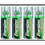 BATTERIA STILO 4PCS RICARICABILI ENERGIZER 