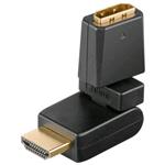 ADATTATORE VIDEO HDMI M HDMI FEMMINA RUOTABILE WELLY PRO NERO