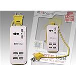 TRAVEL CASA 4 PORTE USB XTREME BIANCO