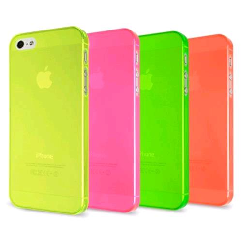 cover iphone 5 crystal bycom verde