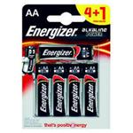 BATTERIA STILO 4PCS + 1PCS ALKALINE POWER ENERGIZER