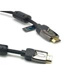 CAVO VIDEO HDMI 1.5MT ARC GOLD PLATED ETHERNET REDLINE NERO