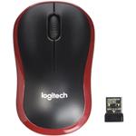 MOUSE WIRELESS LOGITECH M185 ROSSO