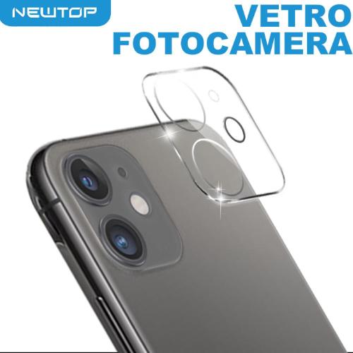 pellicola protettiva fotocamera iphone 12 pro max trasparente newtop