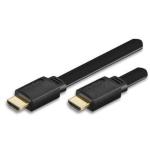 CAVO VIDEO HDMI HDMI 2MT PIATTO TECHLY NERO