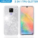 3 IN 1 PC TPU GLITTER COVER APPLE IPHONE 11 PRO MAX (APPLE - Iphone 11 Pro Max - Argento)