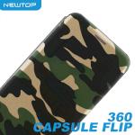 360 CAPSULE FLIP CASE COVER HUAWEI P SMART 2019 (HUAWEI - P Smart 2019 - Verde camuflage)