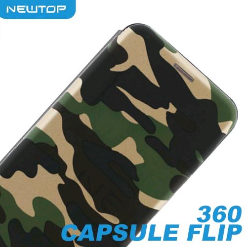 360 CAPSULE FLIP CASE COVER HUAWEI P SMART+ (HUAWEI - P Smart+ - Verde camuflage)