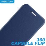360 CAPSULE FLIP CASE COVER HUAWEI Y6 2018 (HUAWEI - Y6 2018 - Blu)