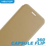 360 CAPSULE FLIP CASE COVER SAMSUNG GALAXY A6+ 2018 (SAMSUNG - Galaxy A6+ 2018 - Oro)