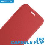 360 CAPSULE FLIP CASE COVER SAMSUNG GALAXY S21 5G (SAMSUNG - GALAXY S21 - Rosso)