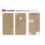 360 CAPSULE LINEDESIGN FLIP CASE COVER HUAWEI P8 LITE 2017 (HUAWEI - P8 Lite 2017 - Oro)