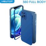 360 FULL BODY CASE APPLE IPHONE 12 (APPLE - Iphone 12 - Blu)