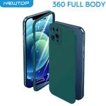 360 FULL BODY CASE APPLE IPHONE X - XS (APPLE - iphone X - XS - Verde militare)