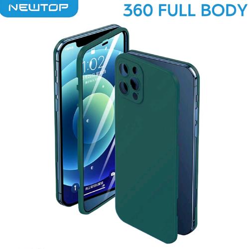 360 FULL BODY CASE APPLE IPHONE XR (APPLE - iPhone XR - Verde militare)