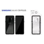 CLEAR GLASS CASE COVER SAMSUNG GALAXY S9+ (SAMSUNG - Galaxy S9+ - Nero)