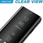 CLEAR VIEW COVER SAMSUNG GALAXY NOTE 10 PLUS (SAMSUNG - Galaxy Note 10 Plus - Nero lucido)