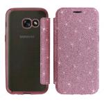 ELETRIC FLIP GRITTER TPU CASE COVER SAMSUNG GALAXY A3 2017 (SAMSUNG - Galaxy A3 2017 - Fuxia cromato)