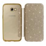 ELETRIC FLIP GRITTER TPU CASE COVER SAMSUNG GALAXY A5 2017 (SAMSUNG - Galaxy A5 2017 - Oro cromato)