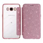 ELETRIC FLIP GRITTER TPU CASE COVER SAMSUNG GALAXY J5 2016 (SAMSUNG - Galaxy J5 2016 - J510 - Fuxia cromato)