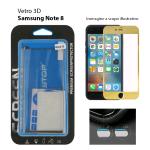 FULL GLUE VETRO CURVO SAMSUNG GALAXY NOTE 8 (SAMSUNG - Galaxy Note 8 - Oro)