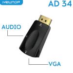 NEWTOP AD34 ADATTATORE HDMI M/VGA F