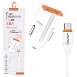 NEWTOP CC06 CAR FASTCHARGER 1 USB CON CAVO MICRO USB