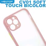 NEWTOP CV01 SOFT TOUCH BICOLOR COVER SAMSUNG GALAXY A22 5G (SAMSUNG - Galaxy A22 5G - Rosa)