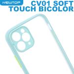 NEWTOP CV01 SOFT TOUCH BICOLOR COVER SAMSUNG GALAXY NOTE 20 (SAMSUNG - Galaxy Note 20 - Azzurro)