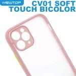 NEWTOP CV01 SOFT TOUCH BICOLOR COVER XIAOMI REDMI 9A - 9AT (Xiaomi - Redmi 9A - 9AT - Rosa)