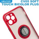 NEWTOP CV05 SOFT TOUCH BICOLOR PLUS COVER APPLE IPHONE 11 PRO (APPLE - Iphone 11 Pro - Rosso)