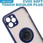 NEWTOP CV05 SOFT TOUCH BICOLOR PLUS COVER APPLE IPHONE 12 MINI (APPLE - Iphone 12 Mini - Blu)