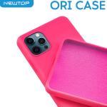 NEWTOP ORI CASE COVER SAMSUNG GALAXY A20S (SAMSUNG - Galaxy A20S - Fuxia)