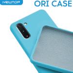 NEWTOP ORI CASE COVER SAMSUNG GALAXY NOTE 10 (SAMSUNG - Galaxy Note 10 - Azzurro)