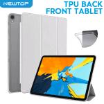 NEWTOP TPU BACK FRONT SAMSUNG GALAXY TAB A7 T500 - T505 10.4'' (SAMSUNG - Galaxy Tab A7 T505 - T505 10.4'' - Bianco)