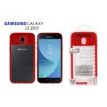 TPU AUTOFOCUS CASE COVER SAMSUNG GALAXY J3 2017 (SAMSUNG - Galaxy J3 2017 - Rosso)