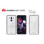 TPU GLASS CASE COVER HUAWEI MATE 10 PRO (HUAWEI - Mate 10 Pro - Bianco)