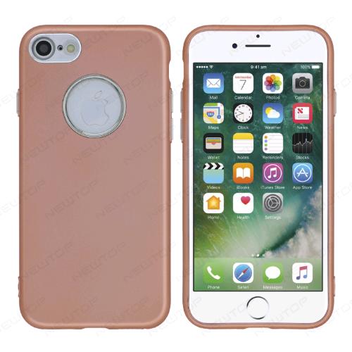 TPU MATTE OIL WITH BUTTON COVER IPHONE 7 - 8 (APPLE