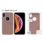 TPU MATTE OIL WITH BUTTON COVER IPHONE XS (APPLE - iPhone XS - Rosa)
