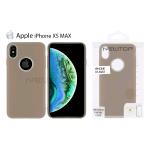 TPU MATTE OIL WITH BUTTON COVER IPHONE XS MAX (APPLE - iPhone XS MAX - Oro)