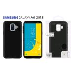 TPU MATTE OIL WITH BUTTON COVER SAMSUNG GALAXY A6 2018 (SAMSUNG - Galaxy A6 2018 - Nero)