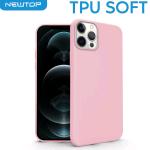 TPU SOFT CASE COVER APPLE IPHONE 11 ''NO LOGO'' (APPLE - Iphone 11 - Rosa senza foro logo)
