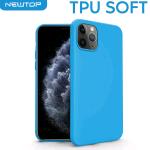 TPU SOFT CASE COVER APPLE IPHONE 13 PRO MAX (APPLE - Iphone 13 PRO MAX - Azzurro senza foro logo)