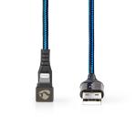 CAVO DATI/RICARICA USB  LIGHTNING 2MT NEDIS