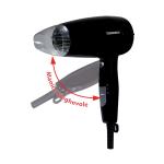 PHON PER CAPELLI AIR VOYAGE 2000 1600W PIEGHEVOLE TERMOZETA