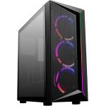 COOLER MASTER CMP 510 CASE MID TOWER ARGB  ATX MICRO ATX MINI-ITX FRONTALE RETE MESH PANNELLO LATERALE IN VETRO TEMPERATO 1xUSB 3.2 1xUSB 2.0 AUDIO 3.5MM 3xVENTOLE ARGB 120MM BLACK