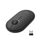 MOUSE BLUETOOTH / WIRELESS LOGITECH PEBBLE M350 GRIGIO